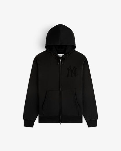 Aimé Leon Dore Carbon Yankees Washed Full-Zip Hoodie Clothing