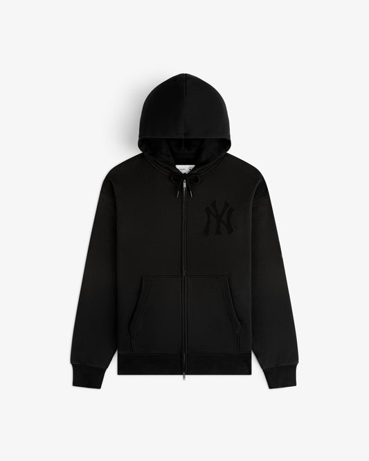 Aimé Leon Dore Carbon Yankees Washed Full-Zip Hoodie Clothing