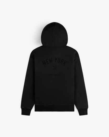 Aimé Leon Dore Carbon Yankees Washed Full-Zip Hoodie Clothing