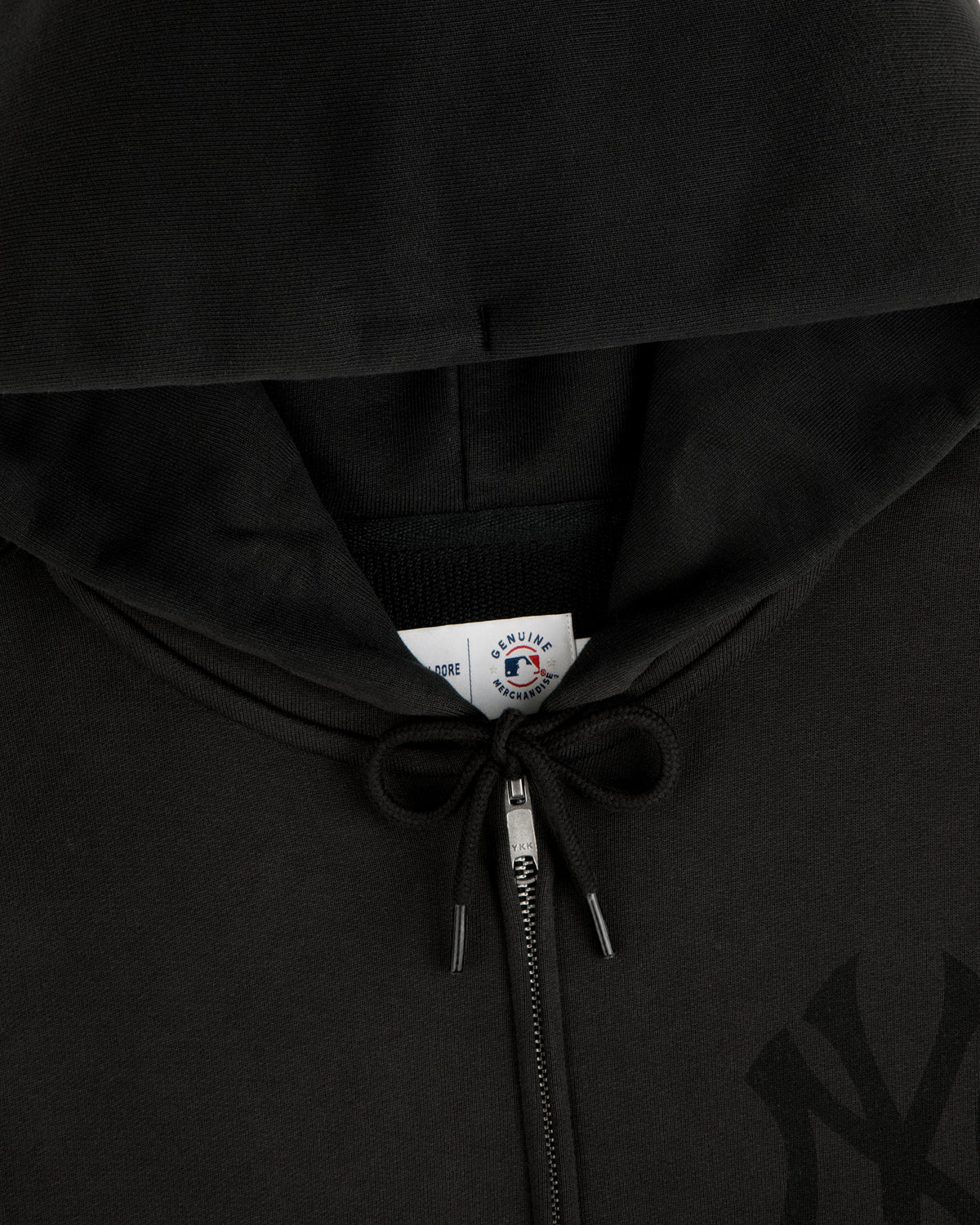 Aimé Leon Dore Carbon Yankees Washed Full-Zip Hoodie Clothing