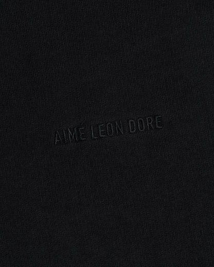 Aimé Leon Dore Jet black Tonal Logo Crewneck Sweatshirt Clothing