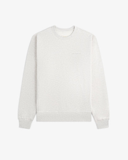 Aimé Leon Dore Oatmeal Tonal Logo Crewneck Sweatshirt Clothing