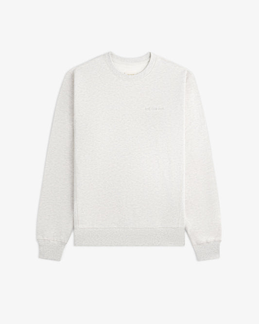 Aimé Leon Dore Oatmeal Tonal Logo Crewneck Sweatshirt Clothing