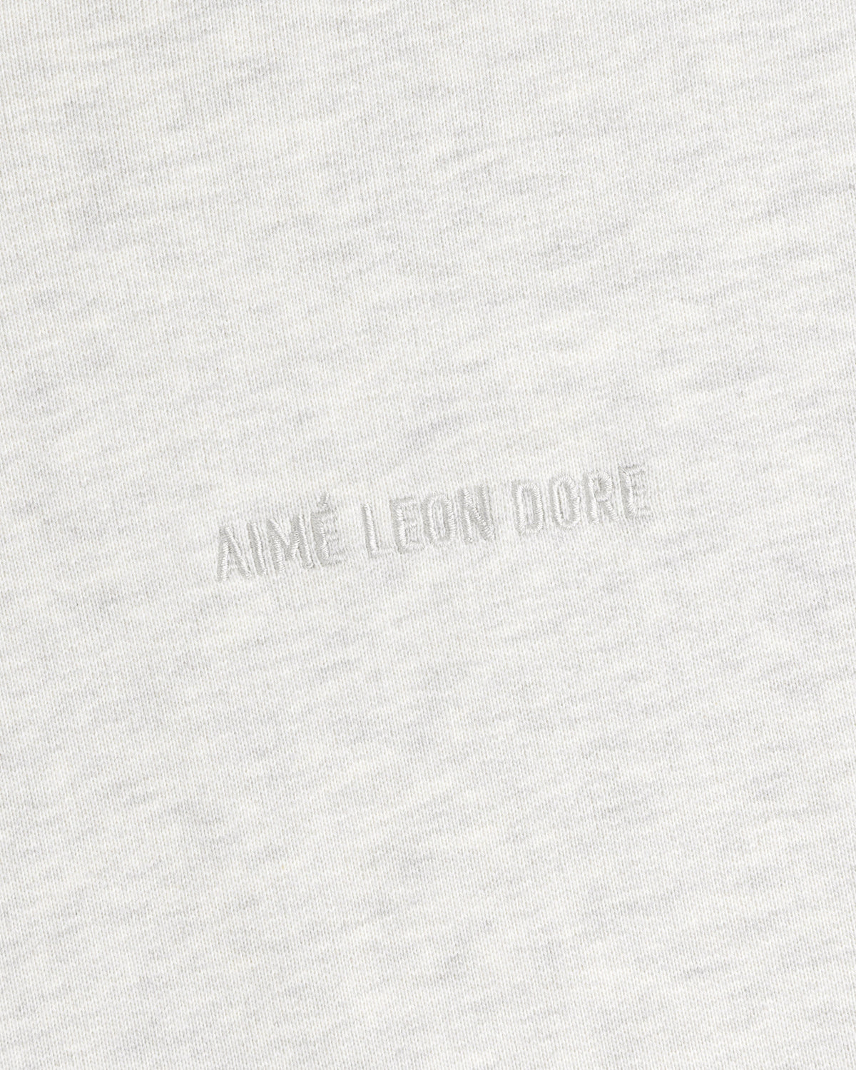 Aimé Leon Dore Oatmeal Tonal Logo Crewneck Sweatshirt Clothing