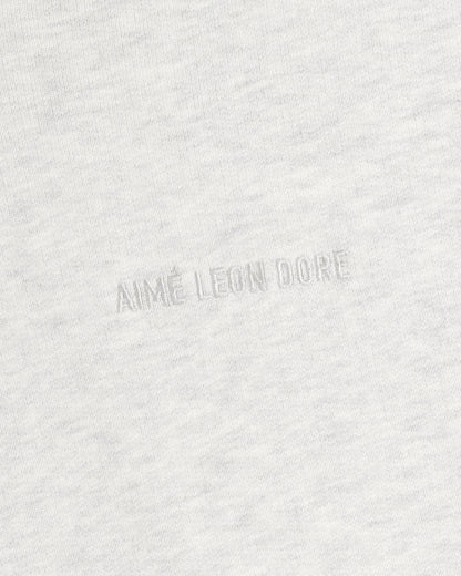 Aimé Leon Dore Oatmeal Tonal Logo Crewneck Sweatshirt Clothing