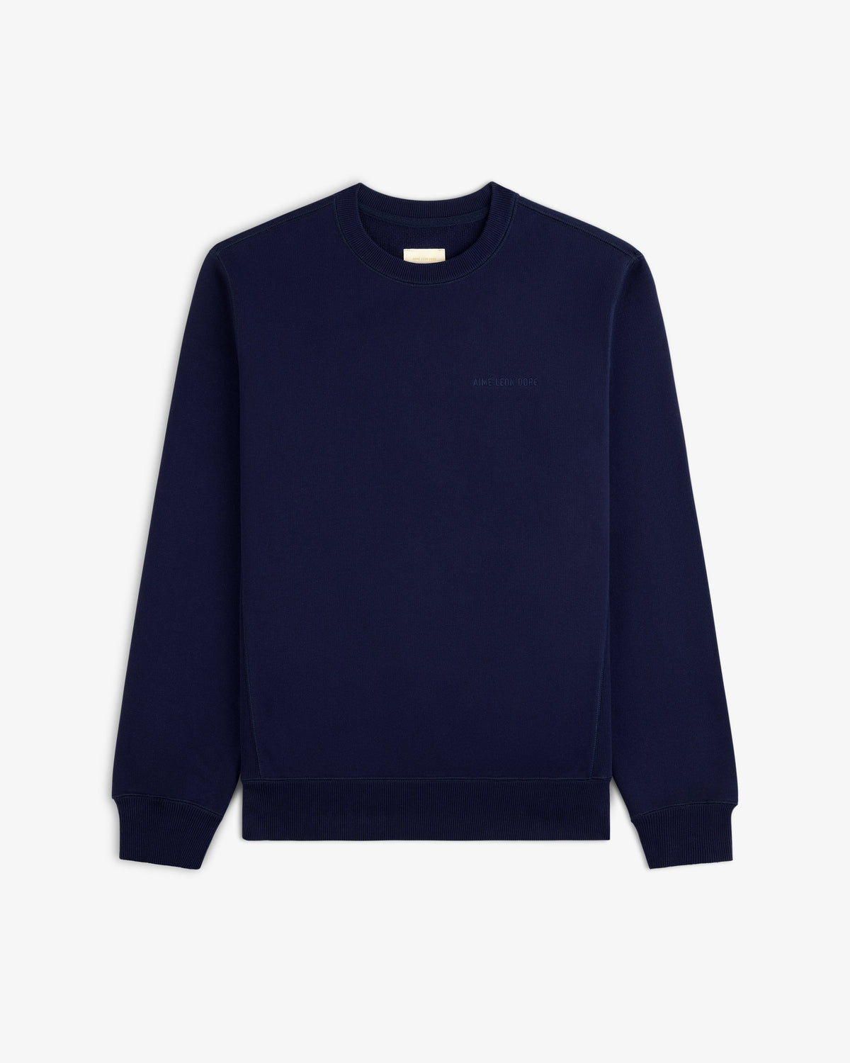 Aimé Leon Dore Evening blue Tonal Logo Crewneck Sweatshirt Clothing