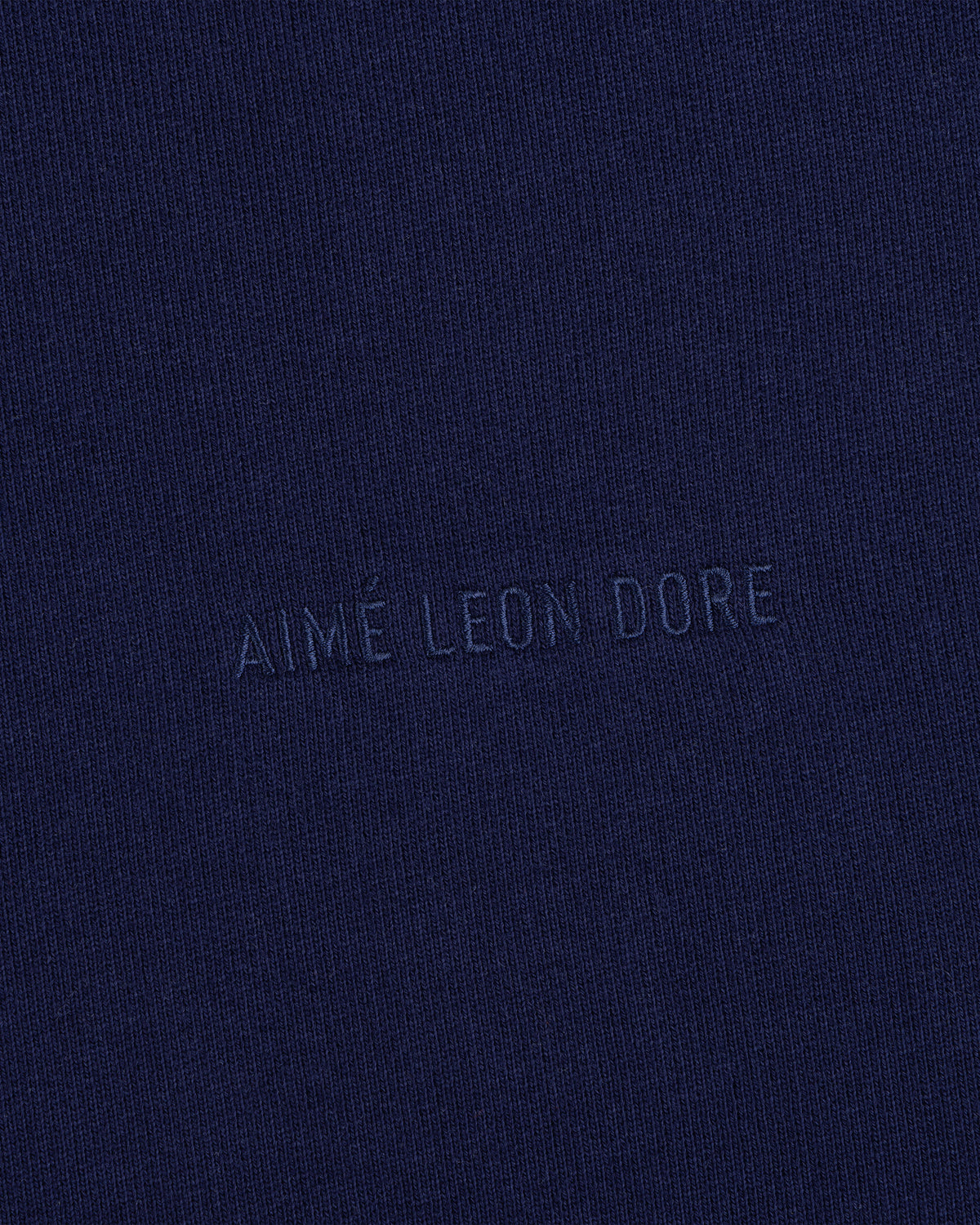 Aimé Leon Dore Evening blue Tonal Logo Crewneck Sweatshirt Clothing