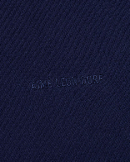 Aimé Leon Dore Evening blue Tonal Logo Crewneck Sweatshirt Clothing