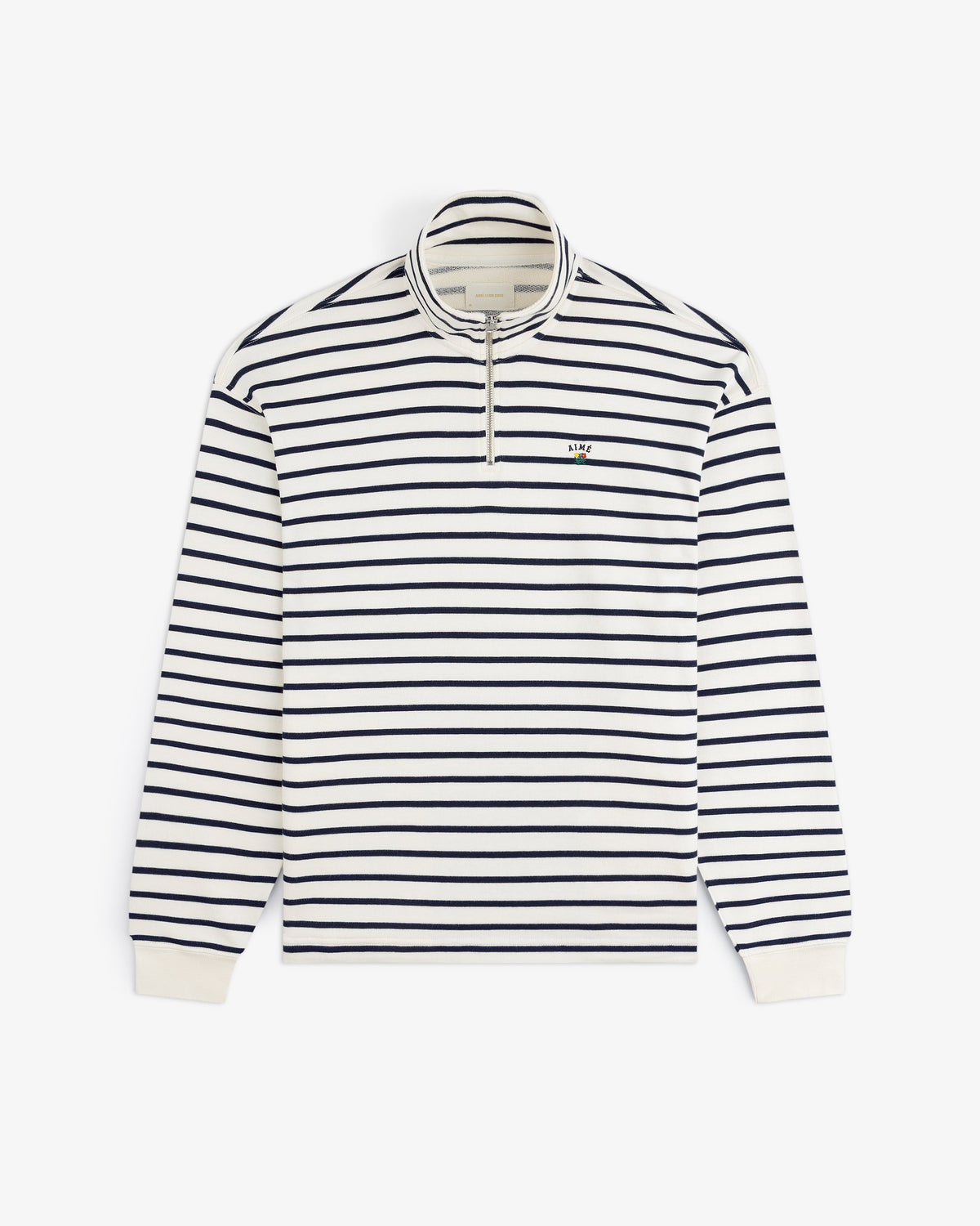 Aimé Leon Dore Pristine multi Striped Crest Quarter Zip Clothing