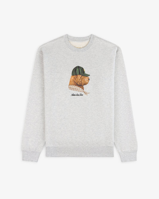 Aimé Leon Dore Silver mix Buddy Crewneck Sweatshirt Clothing