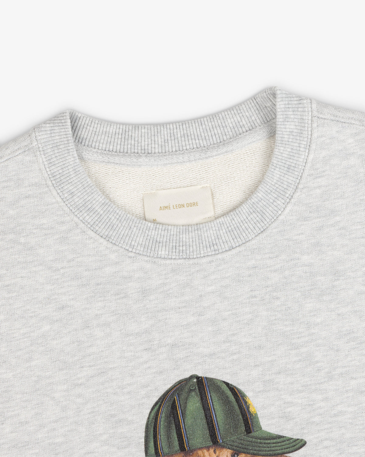 Aimé Leon Dore Silver mix Buddy Crewneck Sweatshirt Clothing