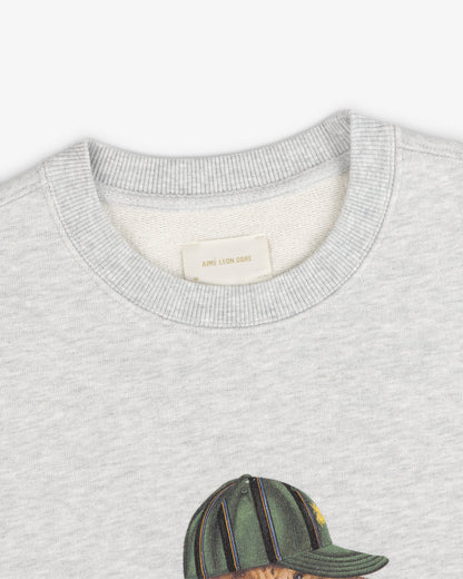 Aimé Leon Dore Silver mix Buddy Crewneck Sweatshirt Clothing