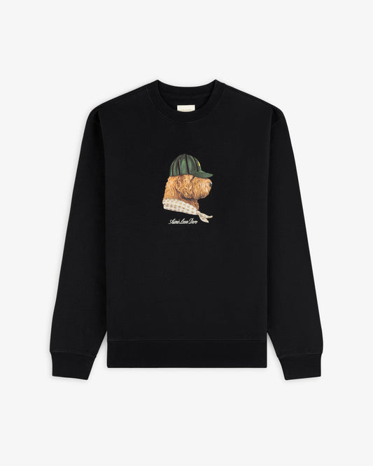 Aimé Leon Dore Jet black Buddy Crewneck Sweatshirt Clothing