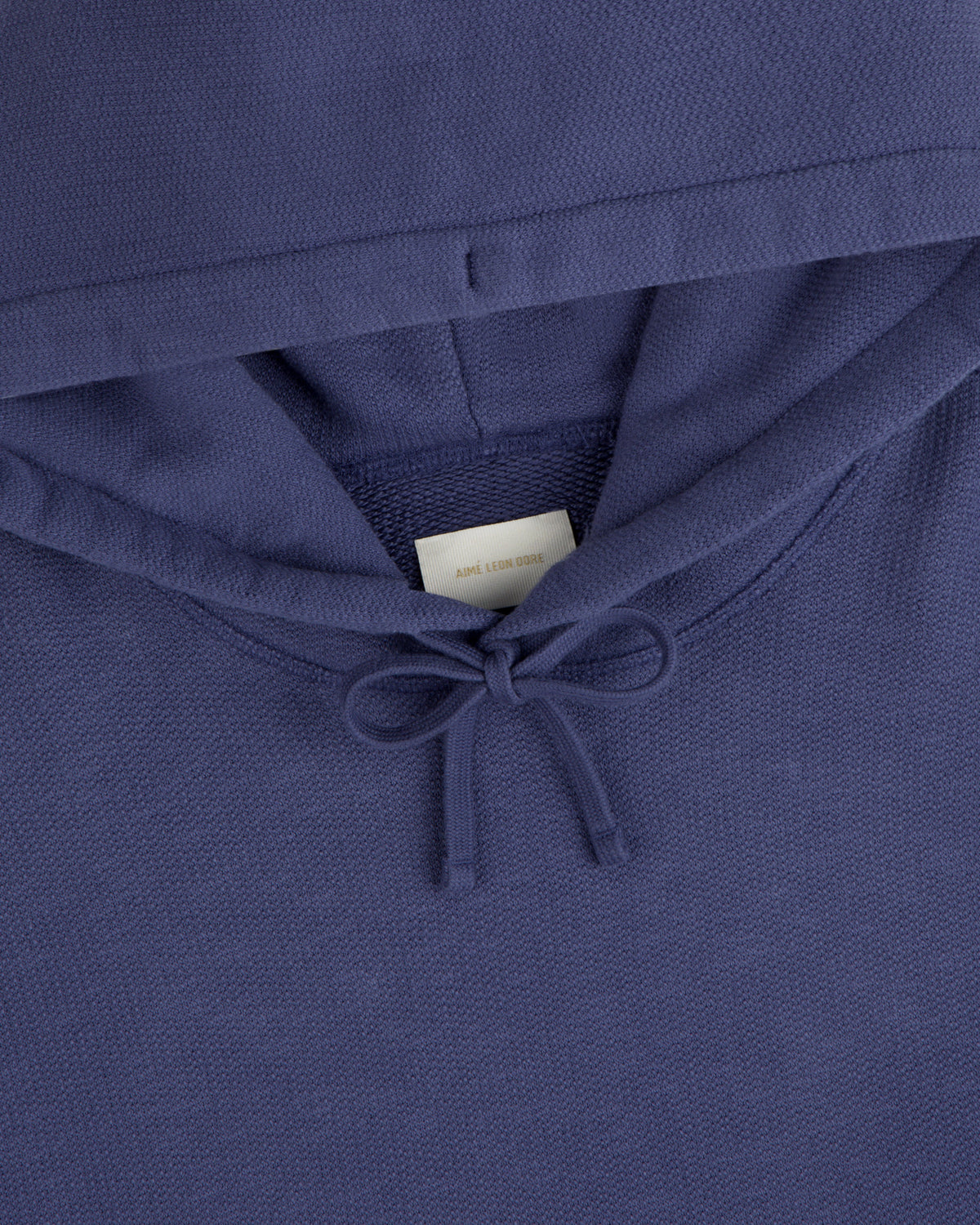 Aimé Leon Dore Crown blue Stone Washed Marina Hoodie Clothing