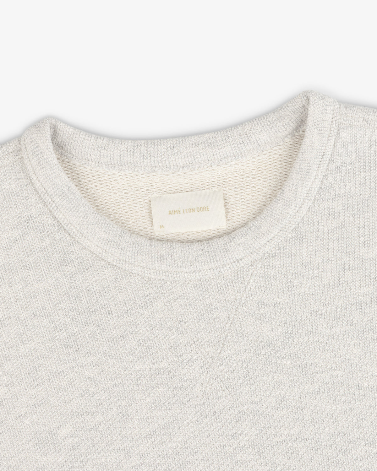 Aimé Leon Dore Oatmeal Stone Washed Marina Crewneck Sweatshirt Clothing