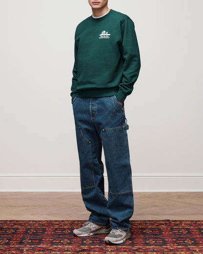 Aimé Leon Dore Botanical green Unisphere Crewneck Sweatshirt Clothing