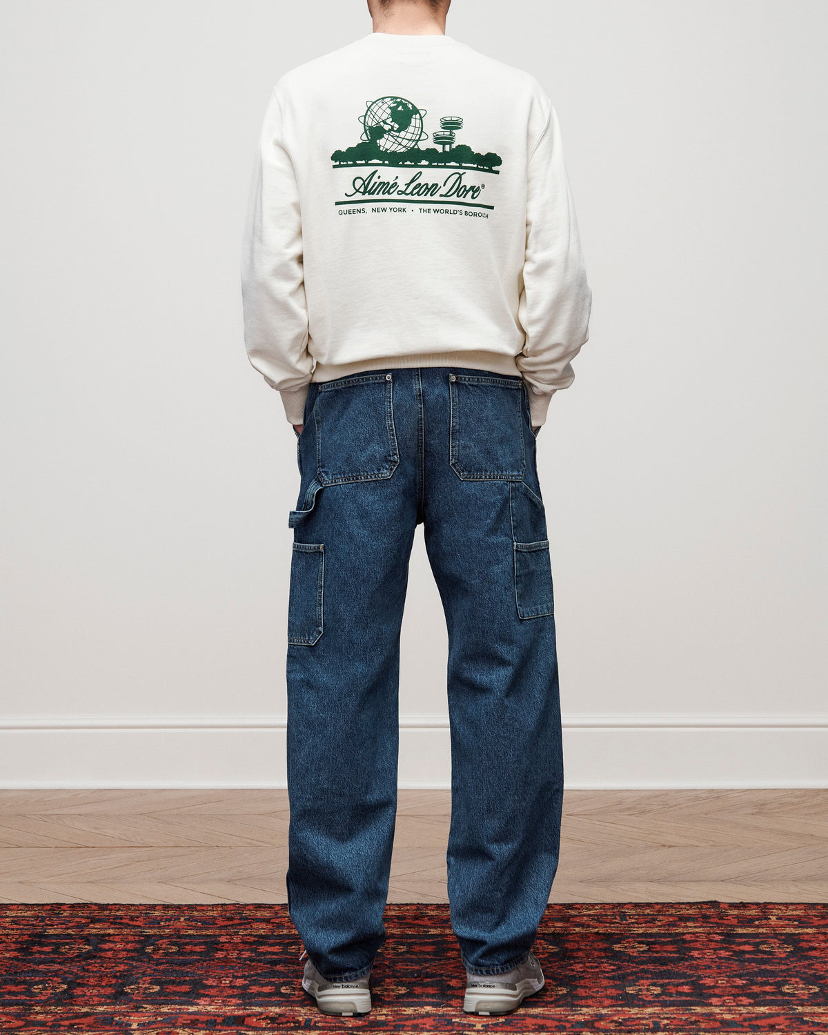 Aimé Leon Dore Pristine Unisphere Crewneck Sweatshirt Clothing