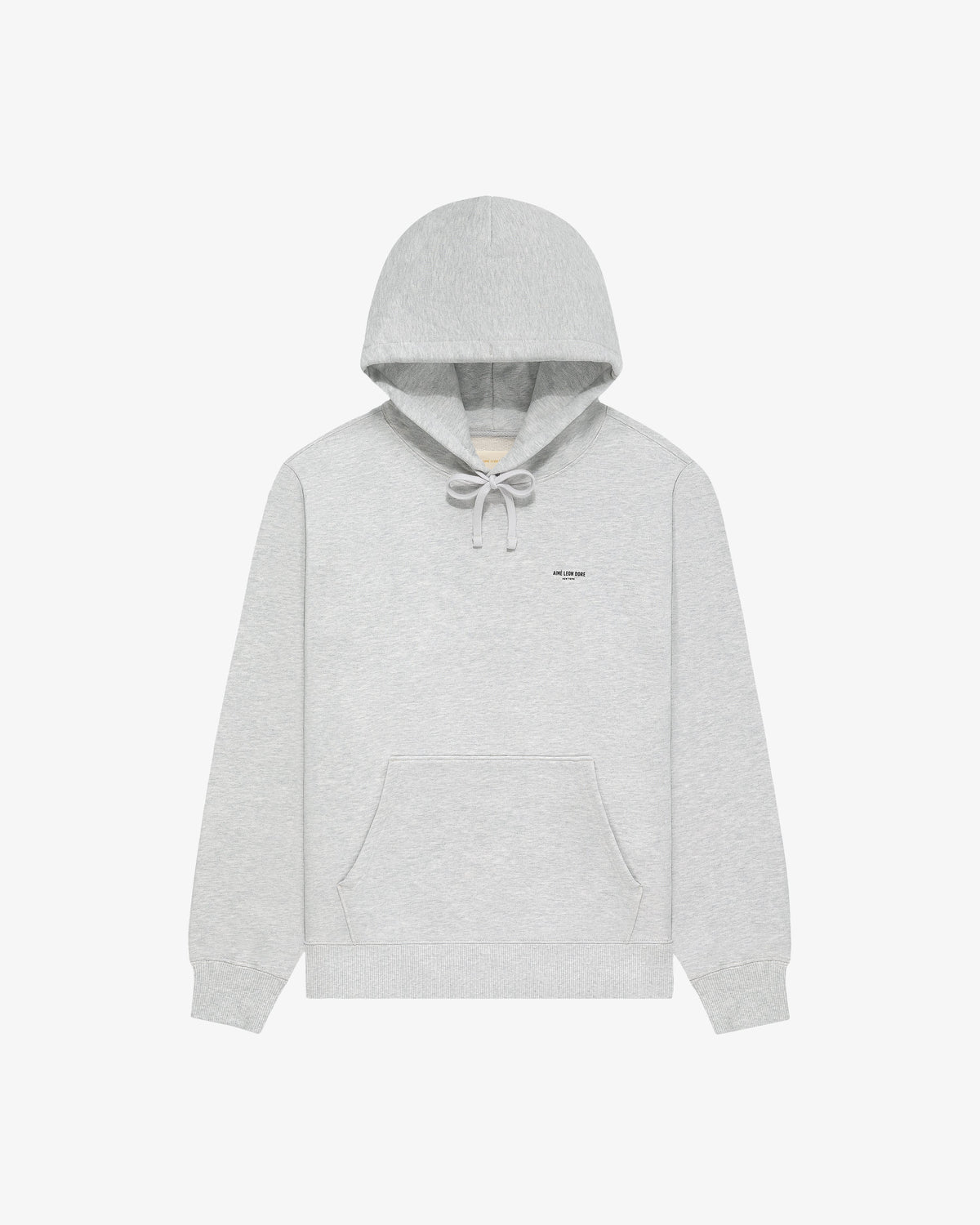 Aimé Leon Dore Silver mix Micro Logo Hoodie Clothing