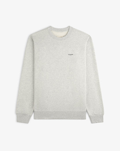 Aimé Leon Dore Silver mix Micro Logo Crewneck Sweatshirt Clothing