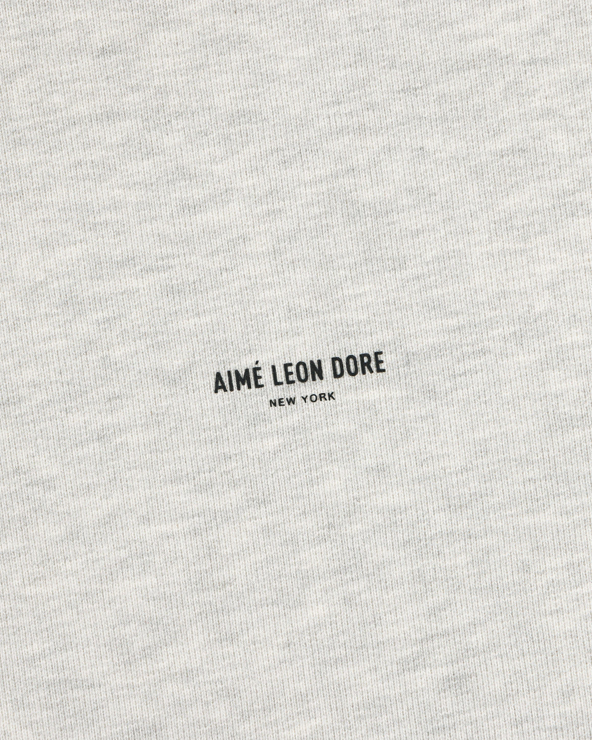 Aimé Leon Dore Silver mix Micro Logo Crewneck Sweatshirt Clothing