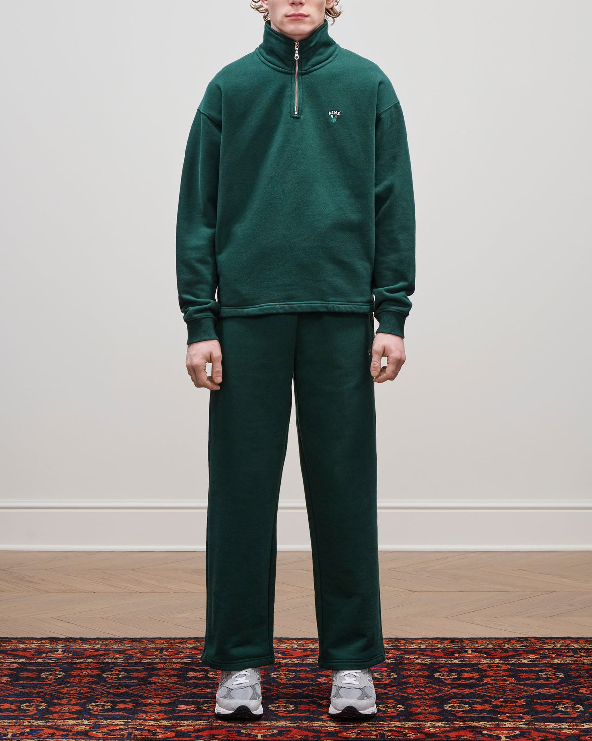 Aimé Leon Dore Pine grove Crest Quarter Zip Pullover Clothing