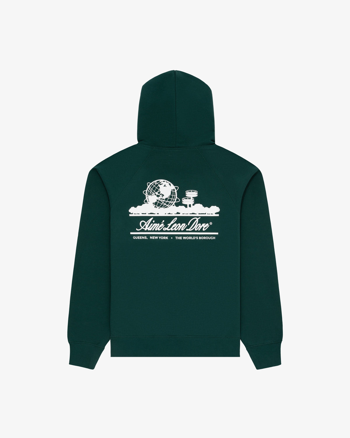Aimé Leon Dore Botanical green Unisphere Hoodie Clothing