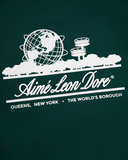 Aimé Leon Dore Botanical green Unisphere Hoodie Clothing