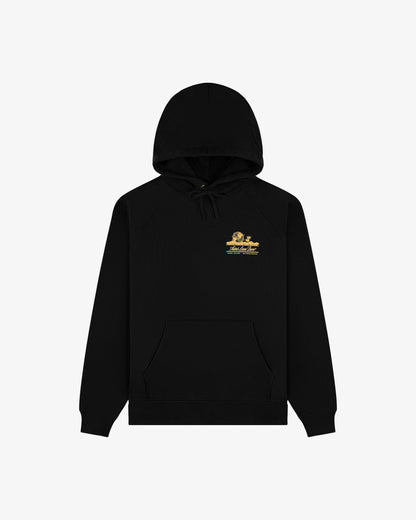 Aimé Leon Dore Jet black Unisphere Hoodie Clothing
