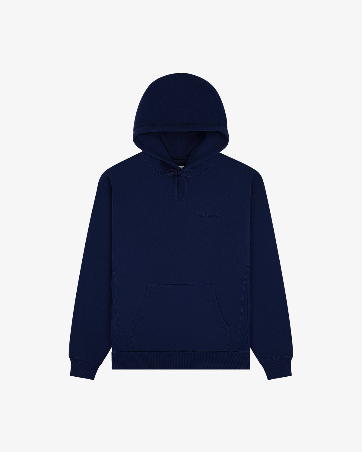 Aimé Leon Dore Evening blue Tonal Logo Hoodie Clothing