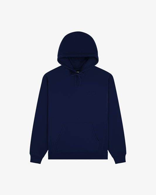 Aimé Leon Dore Evening blue Tonal Logo Hoodie Clothing