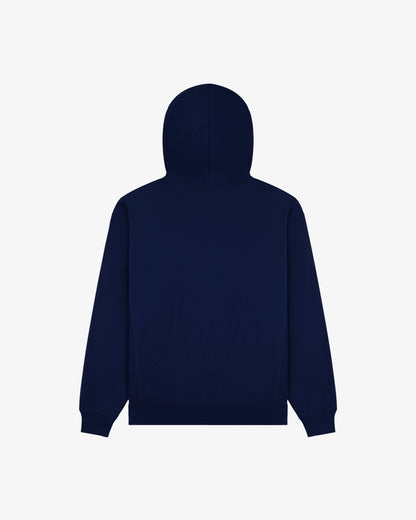 Aimé Leon Dore Evening blue Tonal Logo Hoodie Clothing