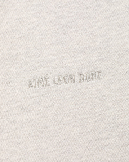 Aimé Leon Dore Oatmeal Tonal Logo Hoodie Clothing