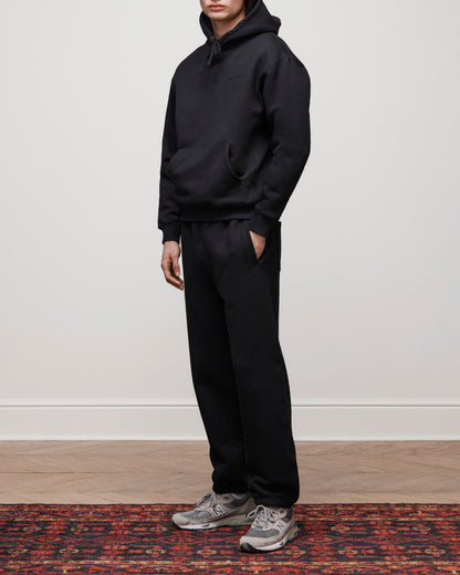 Aimé Leon Dore Jet black Tonal Logo Hoodie Clothing