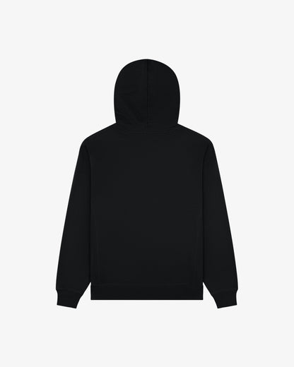 Aimé Leon Dore Jet black Tonal Logo Hoodie Clothing