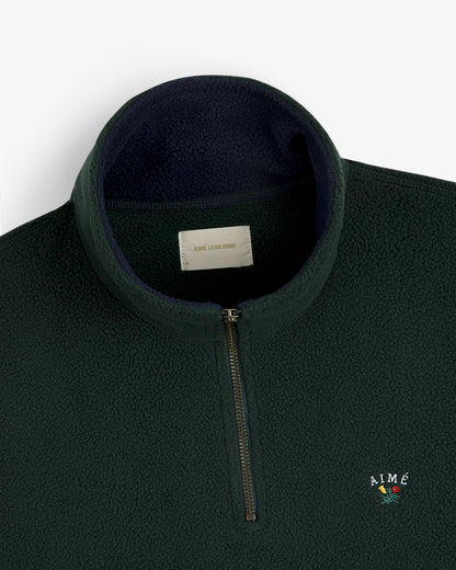 Aimé Leon Dore Pine grove Crest Quarter-Zip Fleece Pullover Clothing