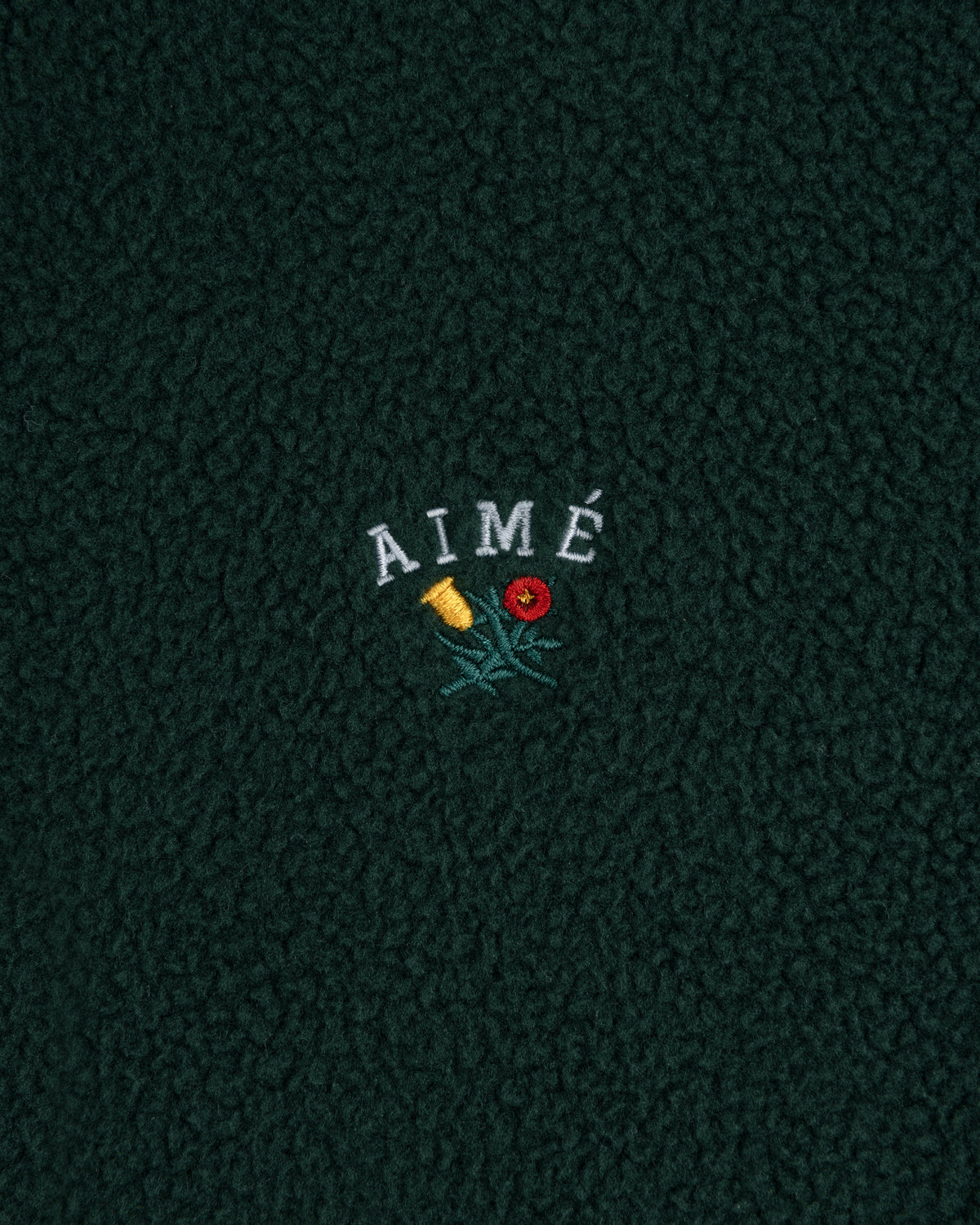 Aimé Leon Dore Pine grove Crest Quarter-Zip Fleece Pullover Clothing