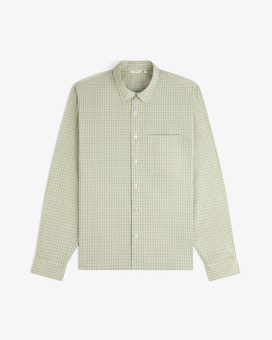 Aimé Leon Dore Green plaid Plaid Casual Shirt Clothing