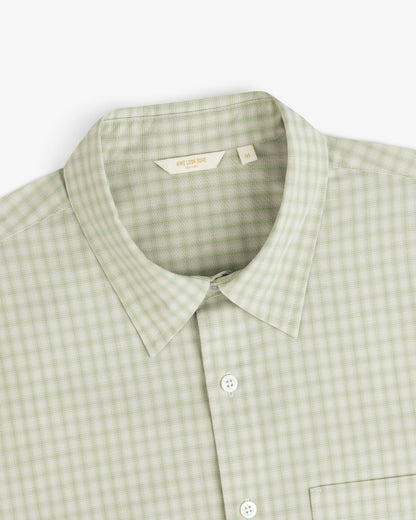 Aimé Leon Dore Green plaid Plaid Casual Shirt Clothing