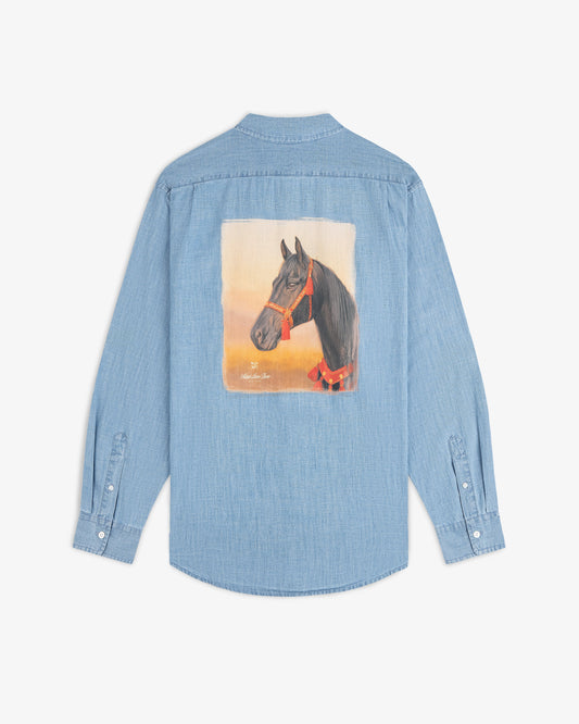 Aimé Leon Dore Evening blue Bayard Chambray Shirt Clothing