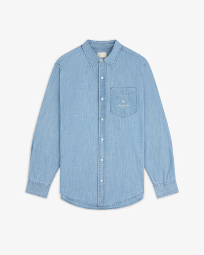 Aimé Leon Dore Evening blue Bayard Chambray Shirt Clothing