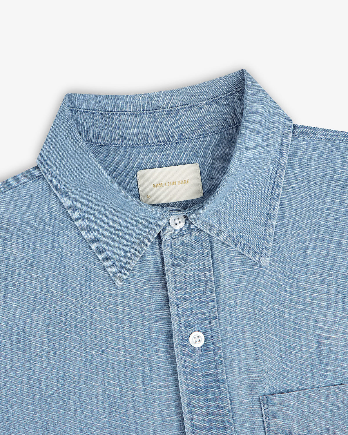 Aimé Leon Dore Evening blue Bayard Chambray Shirt Clothing