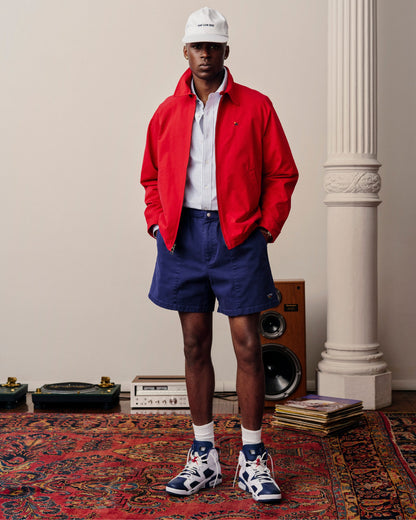 Aimé Leon Dore Evening blue Striped Crest Oxford Shirt Clothing