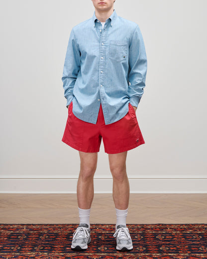 Aimé Leon Dore Light wash Crest Chambray Shirt Clothing