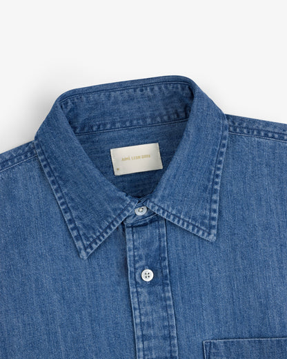 Aimé Leon Dore Mid wash Crest Chambray Shirt Clothing