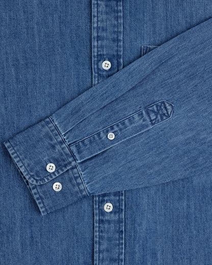 Aimé Leon Dore Mid wash Crest Chambray Shirt Clothing