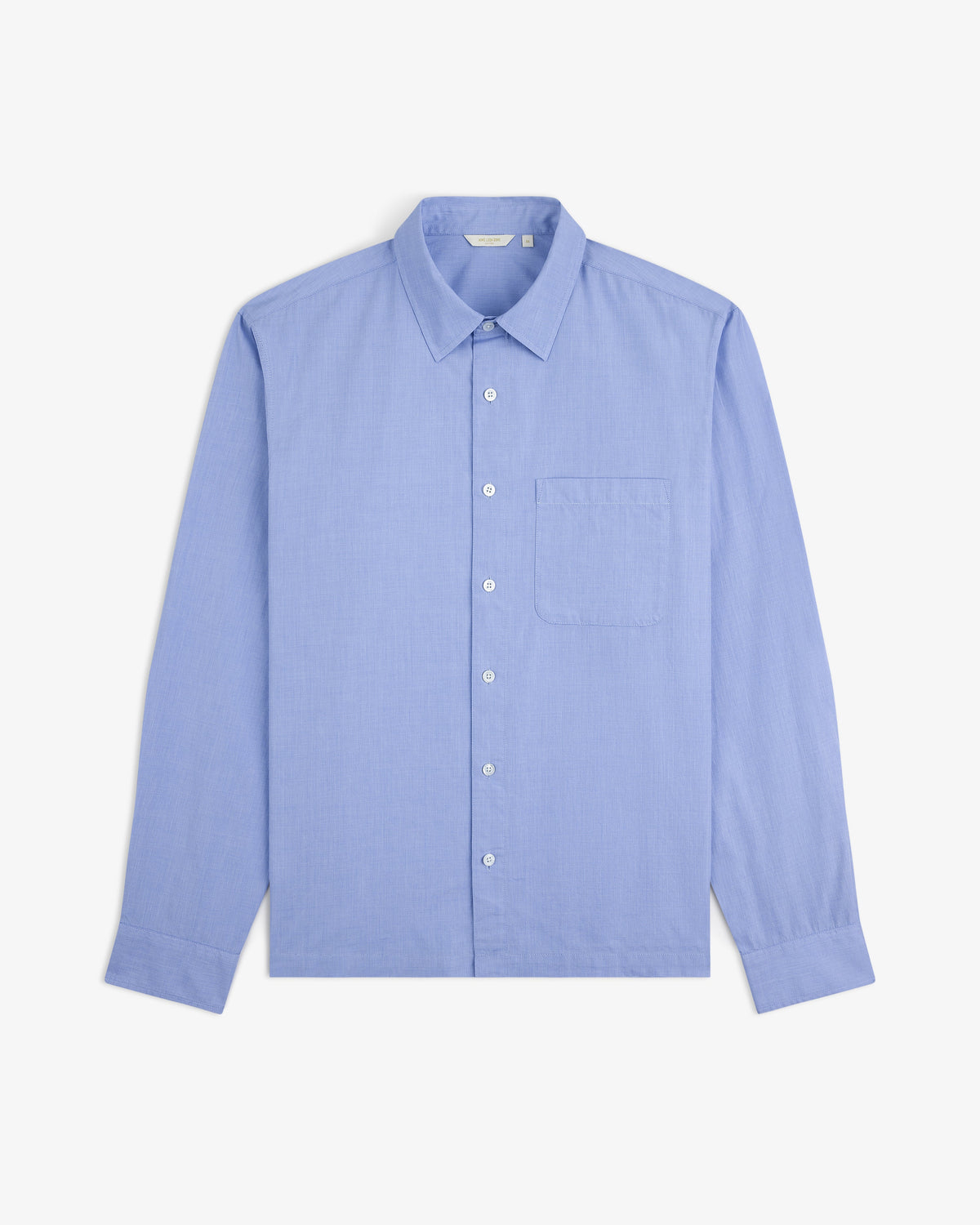 Aimé Leon Dore Blue Poplin Casual Shirt Clothing