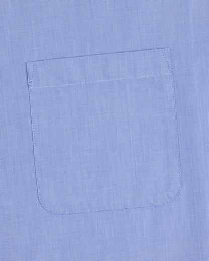 Aimé Leon Dore Blue Poplin Casual Shirt Clothing
