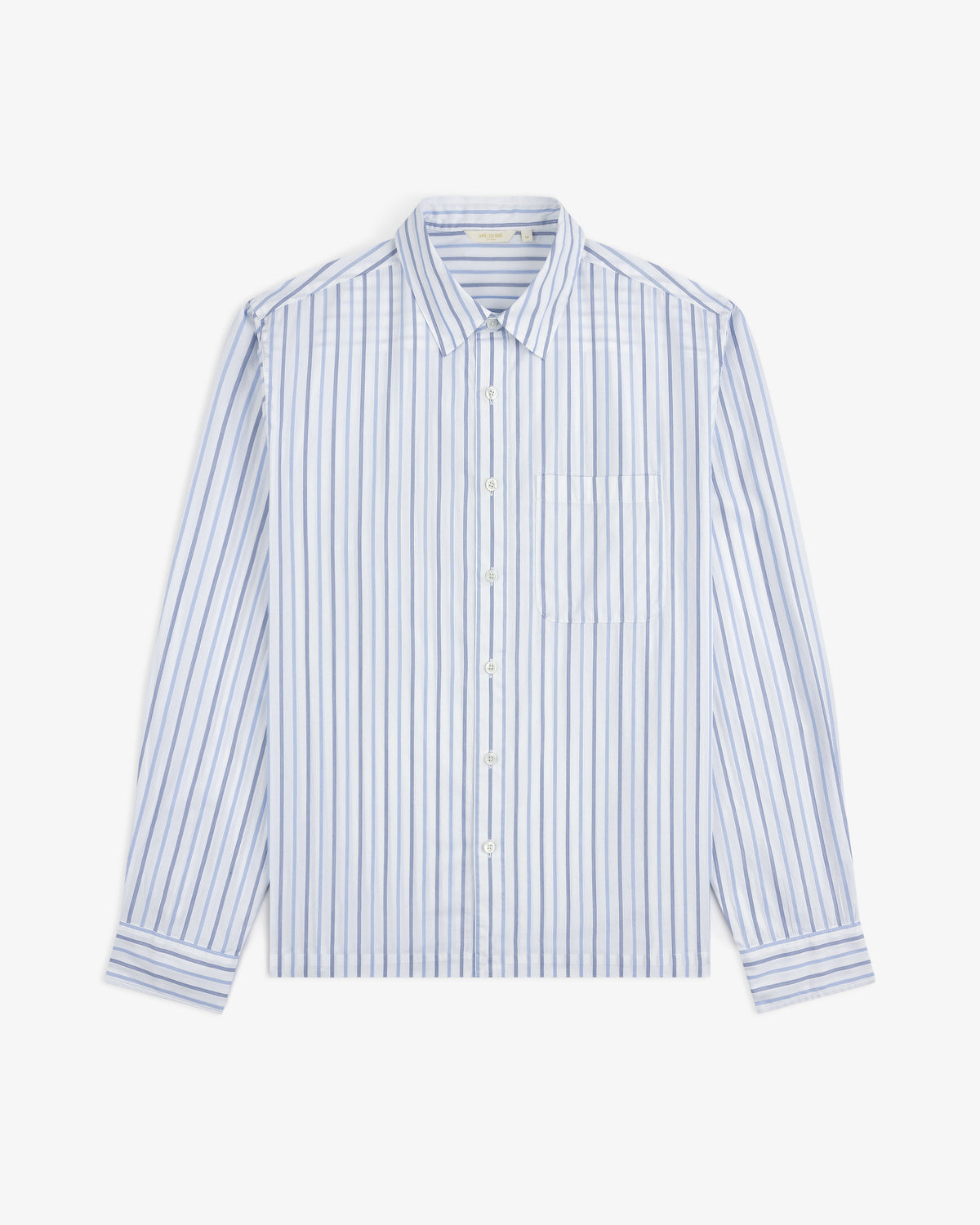 Aimé Leon Dore Blue / navy stripe Poplin Casual Shirt Clothing