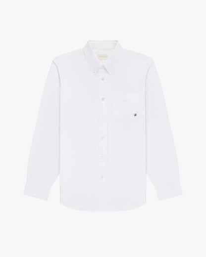 Aimé Leon Dore Bright white Crest Oxford Shirt Clothing