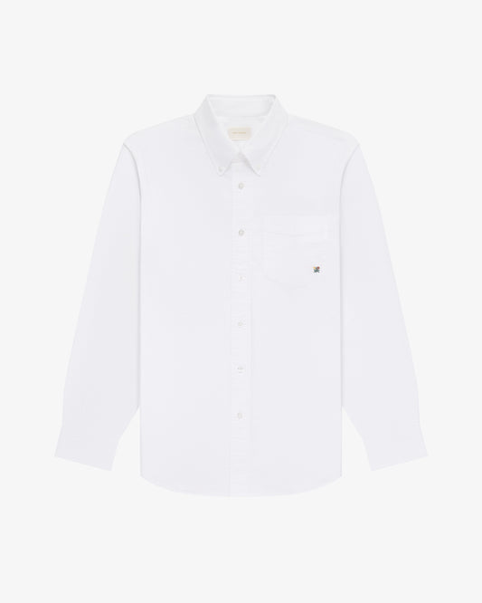Aimé Leon Dore Bright white Crest Oxford Shirt Clothing